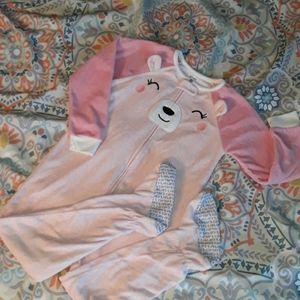 CARTERS pajamas footed with zipper